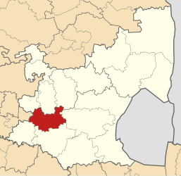 Municipalità locale di Govan Mbeki – Mappa