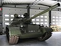 La nueva ala del museo, en la que se muestran vehículos en estado operativo. En la imagen un T-54 del Ejército Finlandés.