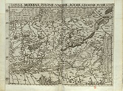 Tabula moderna Poloniæ Ungariæ Boemiæ Germaniæ Russiae Lithunæ - RRA 3= 72. Pièce 20.jpg