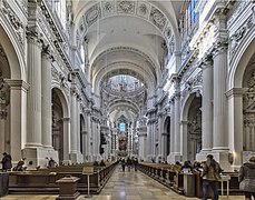 Iglesia de los Teatinos, interior de Enrico Zuccalli