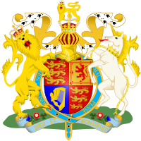 Real brasão de armas do Reino Unido