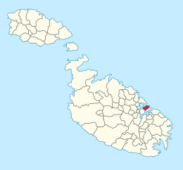 La Valletta – Localizzazione