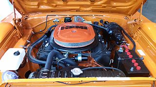 426 Hemi V8 engine