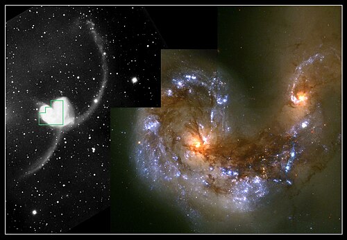 La anteno-galaksio