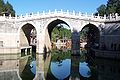 苏州街，连接北宫门和四大部洲的石桥 Suzhou Street, the bridge links Northern Palace Gate and the Tibetan temple