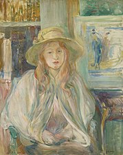 Fillette au chapeau de paille, 1892.