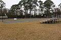 basketball court bleachers