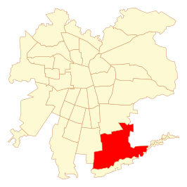 Kaart van Puente Alto
