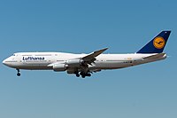 ボーイング 747-8 D-ABYP 「Congraturations! BOEING 747 1500th」