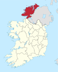 Contea di Donegal – Localizzazione