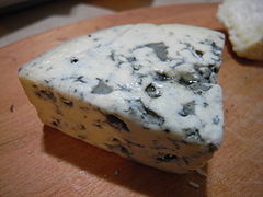 Fourme d'Ambert blue cheese.