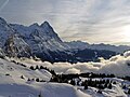 Aussicht von der Grossen Scheidegg auf Eiger und Grindelwaldtal