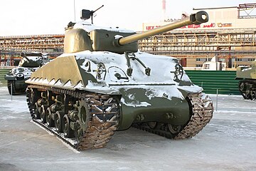 M4A2(76)W HVSS в музее военной техники УГМК