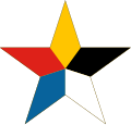 Insignia del Ejército Imperial de Manchukuo (1932-1945).