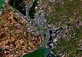 Novosibirsk'in uydu görüntüsü