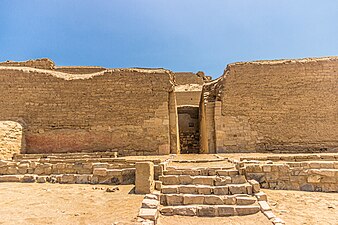 Portada del Templo del Sol en Pachacámac