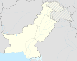 Sibi ubicada en Pakistán