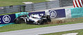 Maldonado at the Malaysian GP