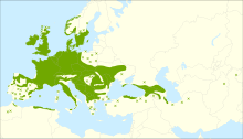 Distribution map