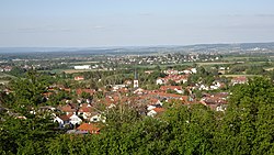 Skyline of Roßdorf