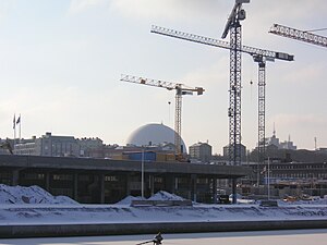 Bebyggelsen under uppförande, 2006