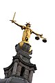 伦敦奧卑利中央刑事法院上的正义女神像