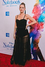 Ingrid Michaelson at the Broadway opening night of The Notebook Musical