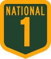 National highway marker