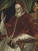 Bartolomeo Passarotti (follower) - Portrait of Pope Pius V.jpg