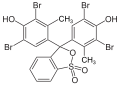 Deutsch: Struktur von Bromkresolgrün English: Structure of Bromocresol green