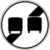 End of prohibition for truck overtaking truck