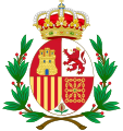 Coat of Arms of the Realm, 1868-1870 Laurel Branches