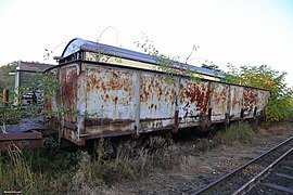 Wagen EKB 519 und 520 im Oktober 2021 (Brohltalbahn)