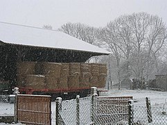 Guilmécourt sous la neige.