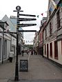 Stornoway sétálóutcája