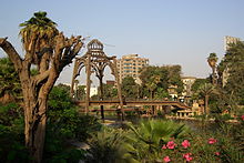 Cairo, channel sa taliwala sa Rhoda Island ug Old Cairo, Egypt