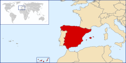 Географічне положення Іспанії