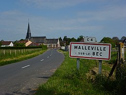 Malleville-sur-le-Bec – Veduta