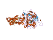 1yq4: Avian respiratory complex ii with 3-nitropropionate and ubiquinone