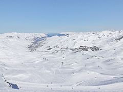 Uno de los grandes dominios esquiables alpinos, Val Thorens