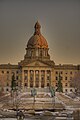 Early spring look at the Provincial Legislature Building