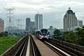 A Kelana Jaya Line train.