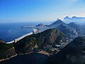 Praia Vermelha entre le Morro da Babilônia et le Morro da Urca.