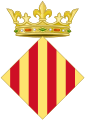 Royal arms of Aragon (Lozenge Shaped)