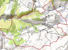 Carte topographique