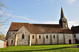 The church in Saint-Germain-sous-Doue