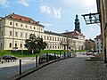 Blick zur Westseite des Weimarer Stadtschlosses