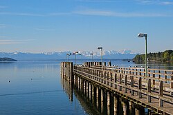 Skyline of Starnberg