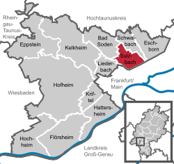 Розташування Зульцбах
