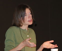 Susan Faludi a 2008-as göteborgi könyvvásáron